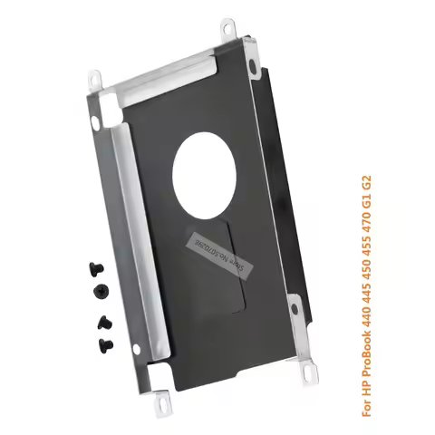 Replacement 2.5 Inch Hard Disk Drive HDD Caddy Bracket with Screws for HP ProBook 470 450 440 445 45