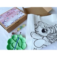 DIY Painting Tote Bag Children's Painting Bag/ Children's Birthday Souvenir/