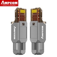 AMPCOM Đầu Cắm Kết Thúc UTP RJ45 Không Dùng Công Cụ CAT6A Đầu Kẹp CAT6A CAT6 RJ45 Miễn Phí. Nhiều Mà