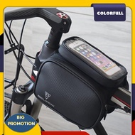 [Colorfull.sg] Bike Frame Bag Fit Smartphone Below 7 Inch Top Tube Bike Bag Cycling Accessories