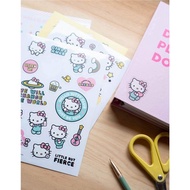 【凱蒂貓】HELLO KITTY 可重複貼黏 進口3C貼紙組