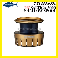 DAIWA 23 SALTIGA 5000 SHALLOW SPOOL/GOLD