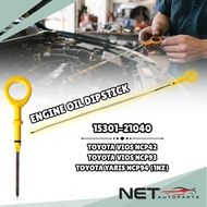 TOYOTA VIOS NCP42 / NCP93 , YARIS NCP94 (1NZ) ENGINE OIL LEVEL GAUGE OIL LEVEL DIPSTICK 15301-21040