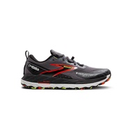 BROOKS Cascadia 18 GTX 男裝防水越野跑鞋 - 黑色/紅色