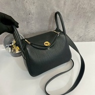 Hermès Mini Lindy 二代 黑金 全新 B刻