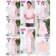 [DHIA] RAYA2024 White 1014 - Baju Kurung Sedondon Ibu dan Anak | Baju Kurung Moden | Kedah | Riau | Mini by Dhia Cotton