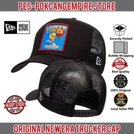 💯 ORIGINAL NEW ERA TRUCKER CAP / NEW ERA TWEETY LOONEY TUNES NBA TRUCKER CAP