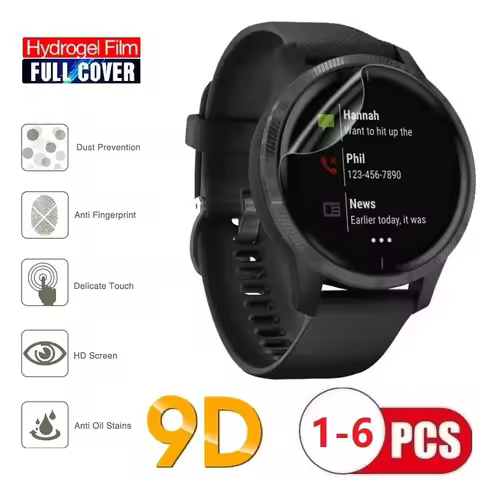 Smart Watch Screen Protector For Garmin Vivoactive 3 4 4s 5 Hydrogel Soft Protective Film Not Glass 