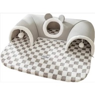 【Direct from Japan】Cat bed, cat tunnel, dog bed, pet mat, non-slip pet bed【Japan Exclusive】