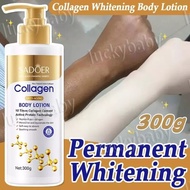 SADOER 300g Losyen Pemutih Badan Collagen Whitening Body Lotion Anti-Aging Anti-Wrinkle Moisturizing