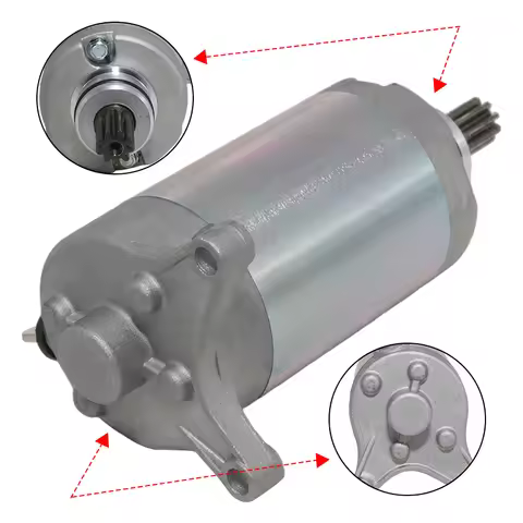 Motorcycle Electrical Starter Motor For Yamaha SRV250 Renaissa XV125 XV240 XV250 Virago 125 V-Star R