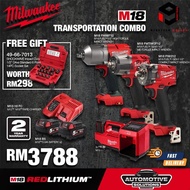 ⚡READY STOCK⚡ MILWAUKEE M18™ TRANSPORTATION COMBO SET RM3788