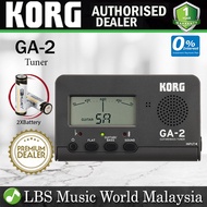 Korg GA-2 Pocket Guitar and Bass Tuner with Needle Sytle Meter Auto Off Features (GA2)