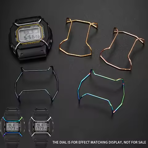 Anti-scratch Metal Wire Guard Bumper Protector for Casio G-Shock Sport Watch 5600/5610/6900/9400/930
