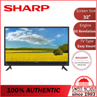 Sharp AQUOS 32" (2TC32DF1X)  / 42" (2TC42DF1X) / 50" (2TC50DF1X) Inch HD Ready Easy Smart TV 2TC32DF1X Screen Mirroring Sound Reflector &amp; Digital Tunner