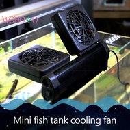 Adjustable Mini Farming Cooling Fan Aquarium Fish Tank Mute Chiller Cooler Tool [wohoyo.sg]