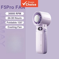 Handheld Portable Fan F5PRO Adjustable Angle 135° for On-the-Go Cooling Kipas Tangan Mudah Alih F5PR