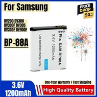 BP-88A Battery 3.6V 1200mAh Rechargeable Batteries and Charger for Samsung DV200 DV300 DV300F DV305 