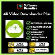 4K Video Downloader Plus Original Lifetime License Key | [Win/MacOS]