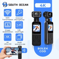 South Ocean 4K HD 1.33 Inch Anti-Shake WiFi Action Camera 270 Degree Rotation Portable Sport Motion 