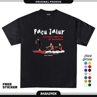 Pacu V1 Stripe T-Shirt Aura Farming is Indonesia Culture Shirt Best Premium Word Shirt