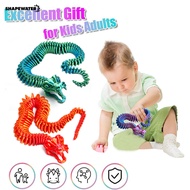 Shapxp  Skeleton Snake Toy 3d Printed Snake Snake Articulated Snake Figurine with Movable Joints Hom