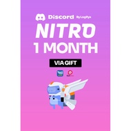 🔥Discord Nitro - 𝗩𝗶𝗮 𝗚𝗶𝗳𝘁 // READY STOCK