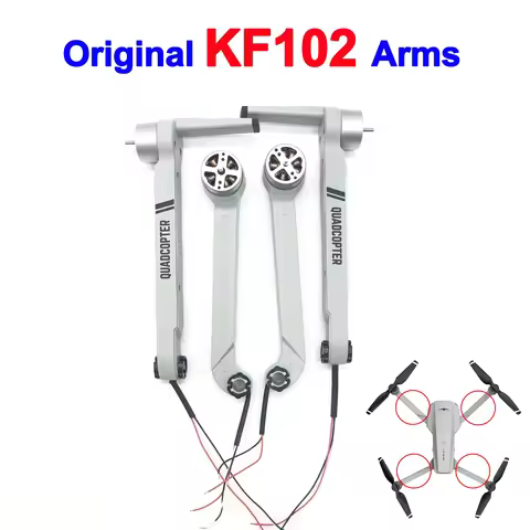 KF102 MAX Front Rear Arm Spare Accessories Parts Gyro Shell Receiver GPS Original Propellers For KF1