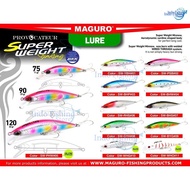 Umpan Pancing MAGURO Provocateur Super Weight Sinking Fishing Lure Minnow 75 9 12 cm 11gr 29gr 40gr