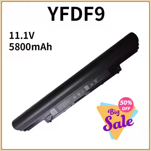 YFDF9 11.1V 5200mAh Laptop Battery For DE LL V131 2 Latitude 3340 3350 E3340 E3350 13 Education Seri