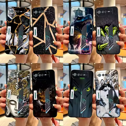 For Asus ROG Phone 6 Cases 6 Pro 5G Fashion Marble Soft TPU Back Cover For Asus ROG Phone 6 Pro Phon
