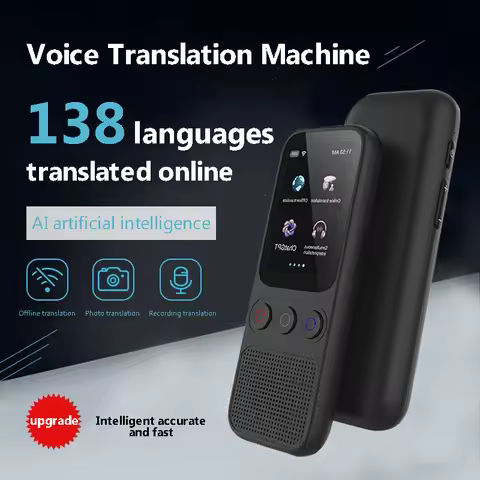 Language Translator Offline Voice Photo Translation WiFi Portable Translator 138 Languages Translato