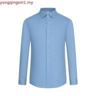 G2000 Men's Long-sleeved Blue Shirt DRY SMART FIT Work Shirt