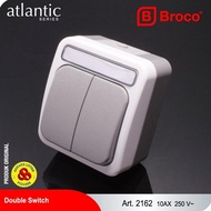 2G Weatherproof 2162 Atlantic Waterproof 2 Gang Switch