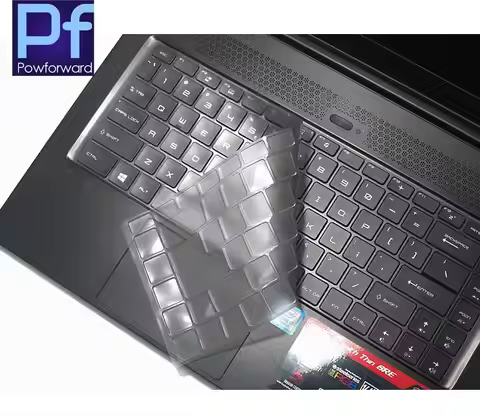Laptop TPU Keyboard Cover Skin for MSI Modern 14 B4MW Leopard GP66, Raider GE66, MSI Prestige 14 Evo