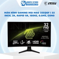 MSI MAG 32CQ6F Gaming Monitor | 32 inch Rapid VA, 180Hz, 0.5ms, curved,