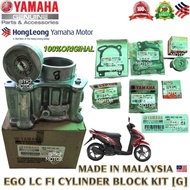 YAMAHA EGO-LC FI FUEI INJECTION BEJAMIN 💯%ORIGINAL CYLINDER BLOCK KIT SET 2BR-WE13E-00 MADE IN MALAY