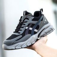 High-Quality Safety Shoes Men Plastic Toe Cap Anti-smashing Anti-piercing light weight Reflective in