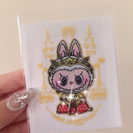 Pop Mart Labubu Thai Amulet Am Sripromyan Design High Quality Sticker