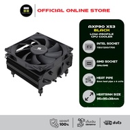 Thermalright AXP90 X53 Black Low-Profile CPU Cooler with 4 Heatpipes (AM5/LGA1851 Ready) ประกัน 6 ปี