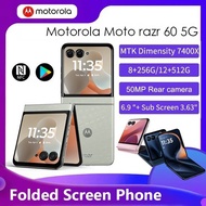 Motorola Moto razr 60 5G Foldable Phone 6.9'' PLOED Dimensity 7400X 8GB +256GB Smarthphone