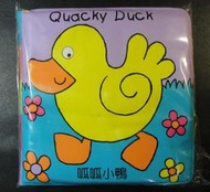 【五狗二貓】庫存良品 小瓢蟲幼幼英文(7): Quacky Duck 呱呱小鴨 洗澡書 (非二手書)/ 青林/ 書庫D