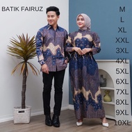 KEMEJA Couple Gamis Batik Shirt Latest Motif 2025 BIG Size ML XL XXL 3XL 4XL 5XL 6XL 7XL 8XL 9XL 10X
