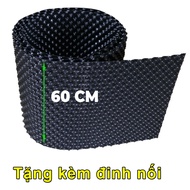 5 METERS V6 nursery pot 60CM HIGH, 6mm thick, cut according to customer's length, free screws-77903