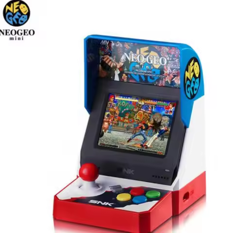 SNK NEOGEO Mini Retro Arcade Game Console Portable Palm Sized Classic Game Machine For The King Of F