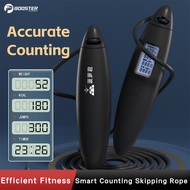 Booster Adjustable Speed Jump Rope Crossfit Gym Skipping Rope Counting Calorie Exercise Jumping Rope Workout Equipment Fitness Sport Training