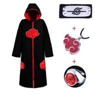 Naruto Costume Akatsuki Cloak Cosplay Halloween Hat