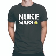 Kaos T Shirt space x Nuke Mars Elon Musk (ready 5xl)