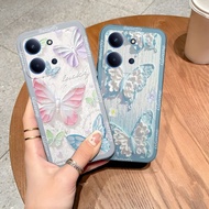 Case for Redmi 15c 14c 13c 12c flexible softcase - Butterfly motif Casing Ps-28