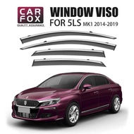 Suitable for CITROEN DS 5LS Three-Compartment Rain Guard CITROEN DS 5LS Window visor